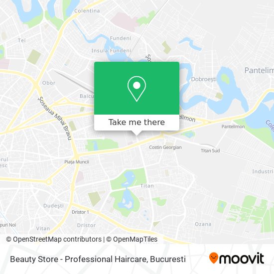 Beauty Store - Professional Haircare map