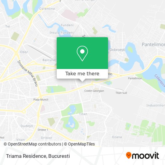 Triama Residence map