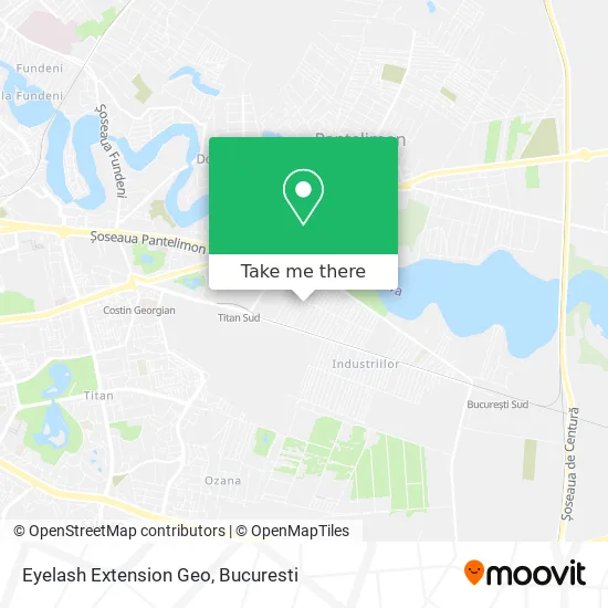 Eyelash Extension Geo map