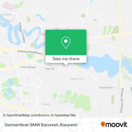 Dezmembrari BMW Bucuresti map