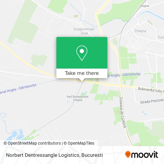 Norbert Dentressangle Logistics map