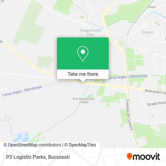 P3 Logistic Parks map