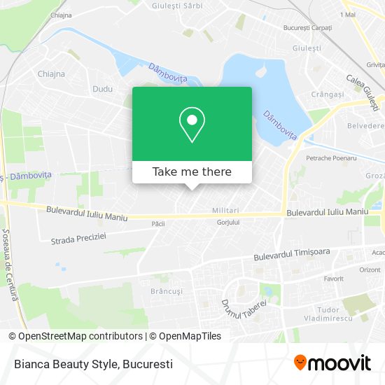 Bianca Beauty Style map