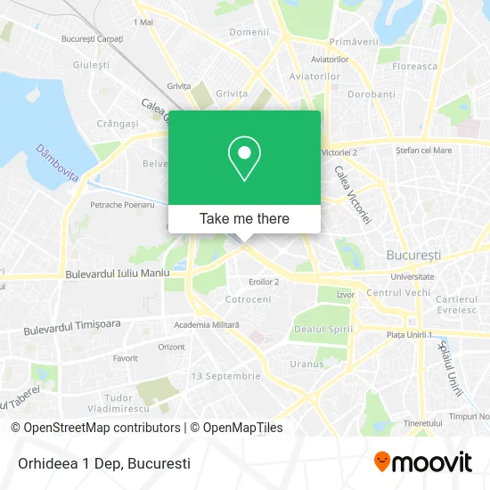 Orhideea 1 Dep map