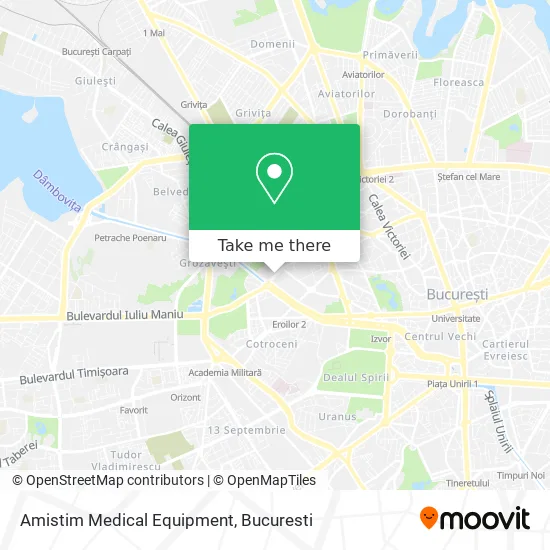Amistim Medical Equipment map