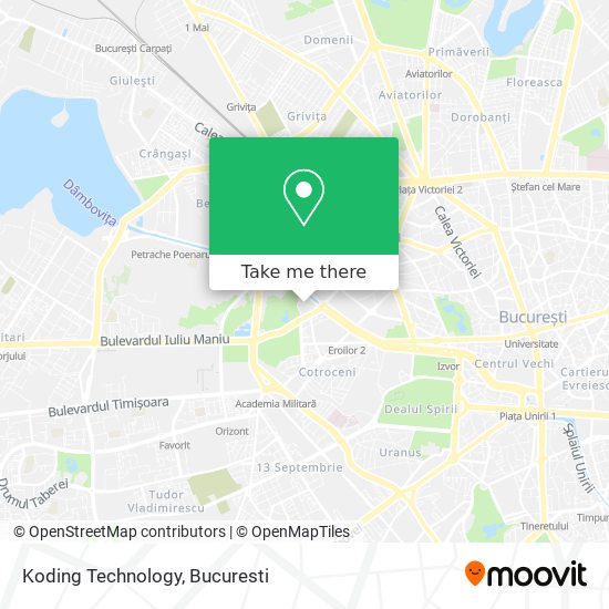 Koding Technology map