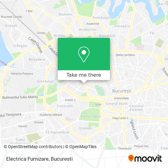 Electrica Furnizare map