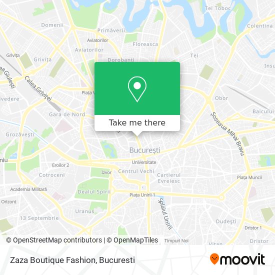 Zaza Boutique Fashion map