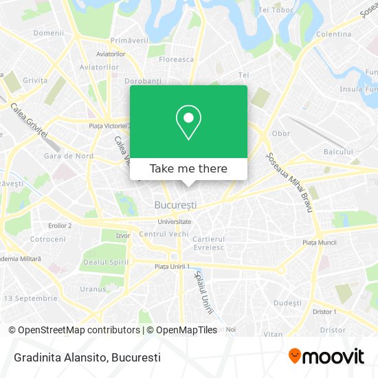 Gradinita Alansito map