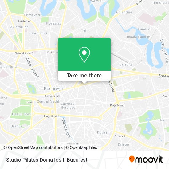 Studio Pilates Doina Iosif map