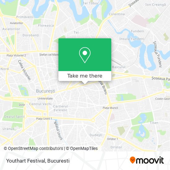 Youthart Festival map