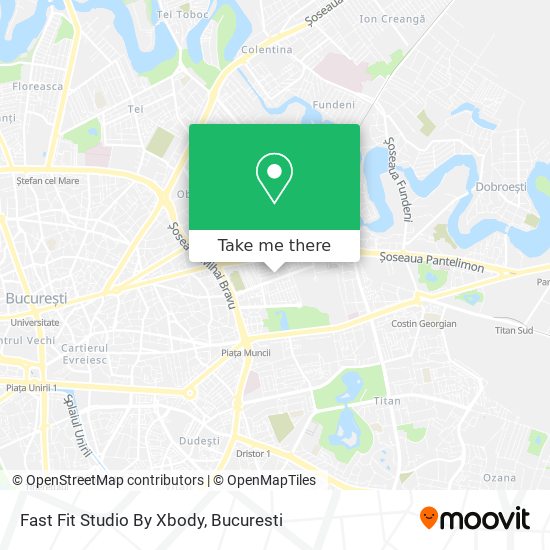 Fast Fit Studio By Xbody map