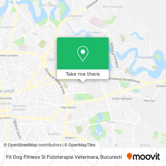 Fit Dog Fitness Si Fizioterapie Veterinara map