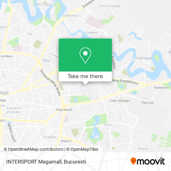 INTERSPORT Megamall map