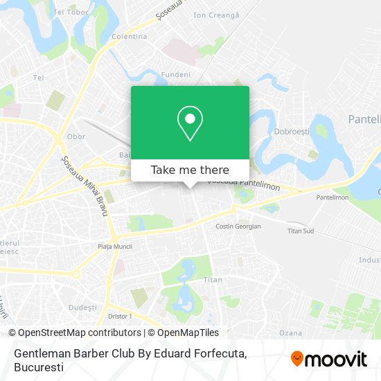 Gentleman Barber Club By Eduard Forfecuta map