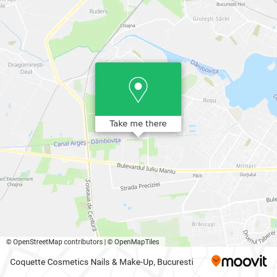 Coquette Cosmetics Nails & Make-Up map