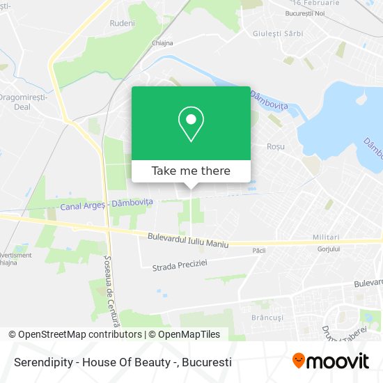 Serendipity - House Of Beauty - map