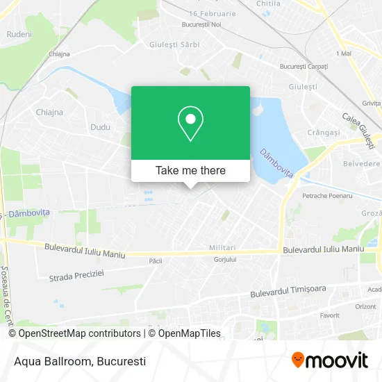 Aqua Ballroom map
