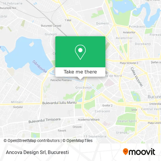 Ancova Design Srl map