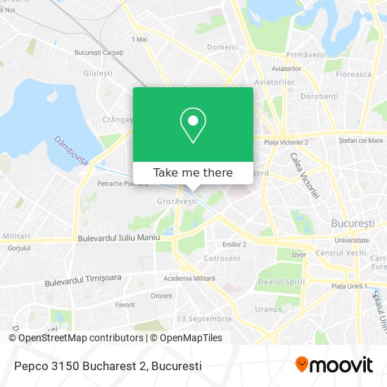 Pepco 3150 Bucharest 2 map