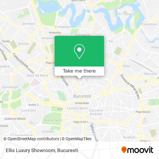Ellis Luxury Showroom map