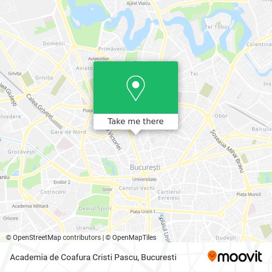 Academia de Coafura Cristi Pascu map