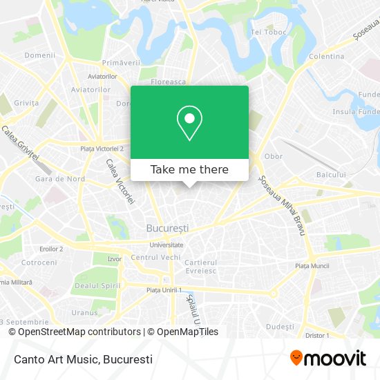 Canto Art Music map