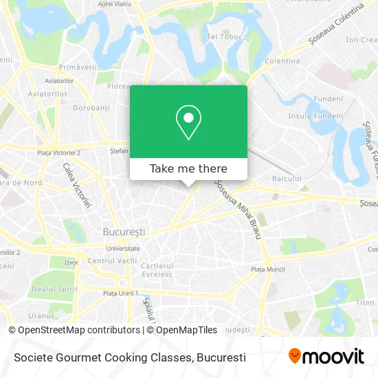 Societe Gourmet Cooking Classes map