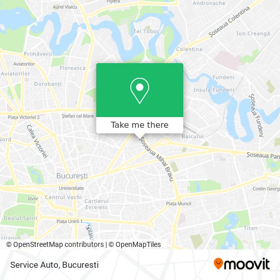 Service Auto map