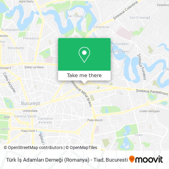 Türk İş Adamları Derneği (Romanya) - Tiad map