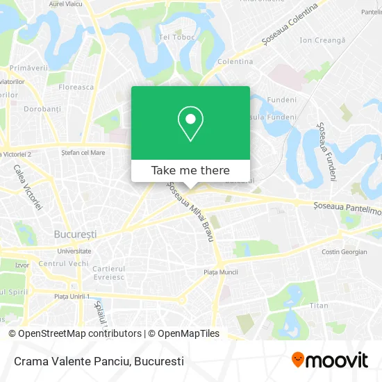 Crama Valente Panciu map