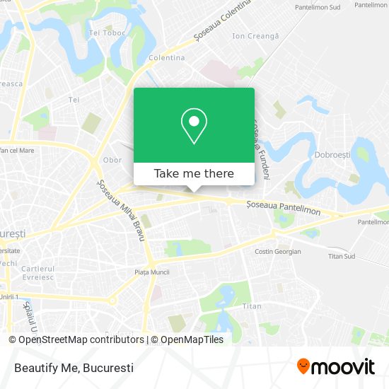 Beautify Me map