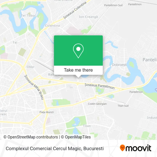 Complexul Comercial Cercul Magic map