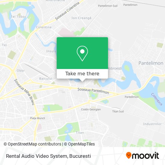 Rental Audio Video System map