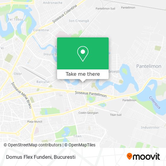 Domus Flex Fundeni map