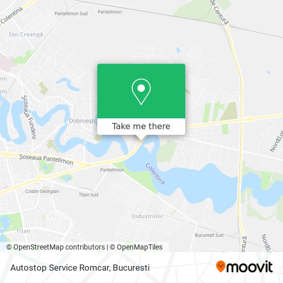 Autostop Service Romcar map