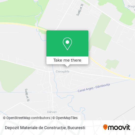 Depozit Materiale de Construcție map