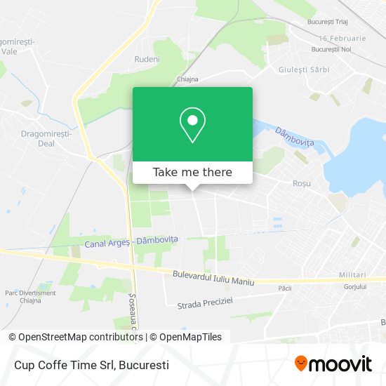 Cup Coffe Time Srl map