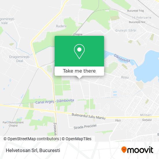 Helvetosan Srl map