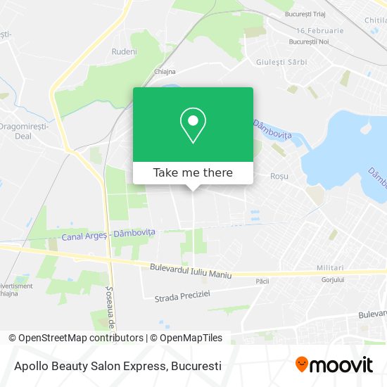 Apollo Beauty Salon Express map