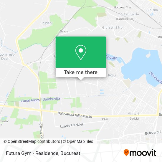 Futura Gym - Residence map