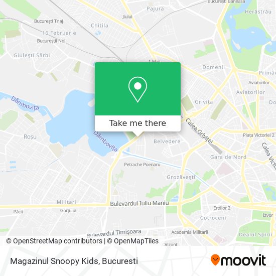 Magazinul Snoopy Kids map