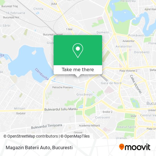 Magazin Baterii Auto map