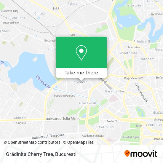 Grădinița Cherry Tree map