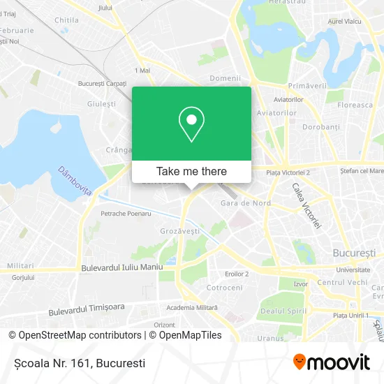 Școala Nr. 161 map