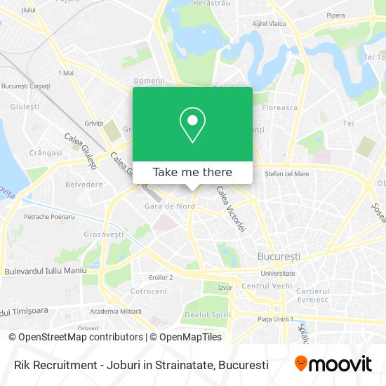 Rik Recruitment - Joburi in Strainatate map
