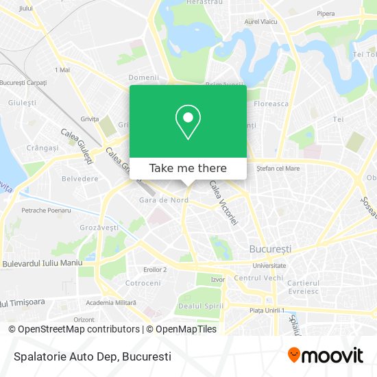 Spalatorie Auto Dep map