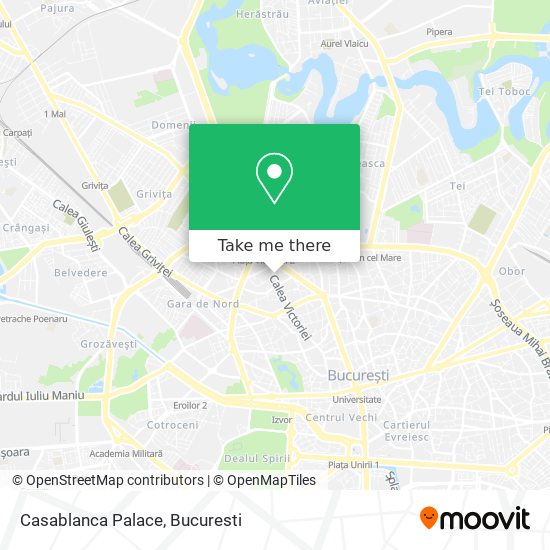 Casablanca Palace map