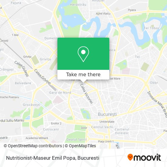 Nutritionist-Maseur Emil Popa map