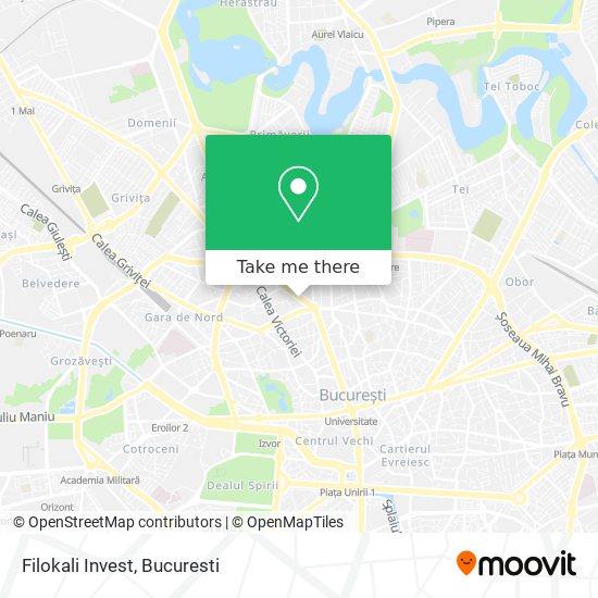 Filokali Invest map